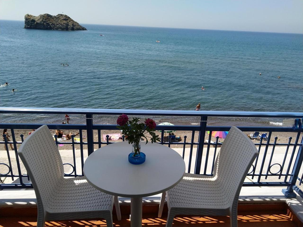Hotel Kyma Skála Eresoú Eksteriør bilde
